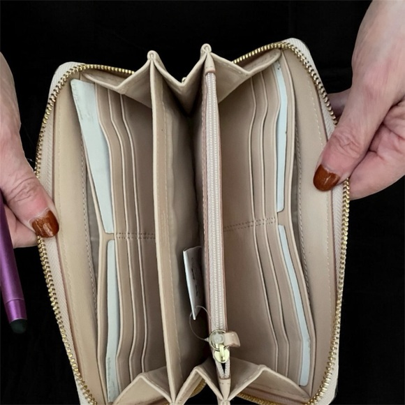 Coach Python Embossed Long Zip Wallet NWT 
MSRP $525 shown in receipt - Picture 9 of 11